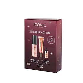 Iconic London The Quick Glow Rose Riot Mini Gavesæt