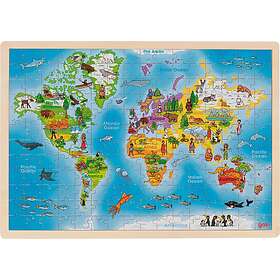 Goki Jigsaw puzzle World 192 Pieces