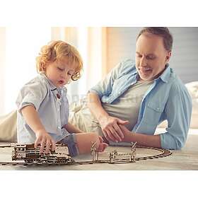 WOODEN.CITY Round Railway & Crossing 159 Pieces