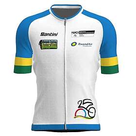 Santini UCI Road World Championships Visit Rwanda 2025 S/S Jersey (Herre)