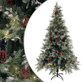 vidaXL Christmas Cone Tree Warm White 300x100cm 500 LEDs 343651