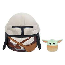 Squishmallows Mandalorian and Grogu 30cm