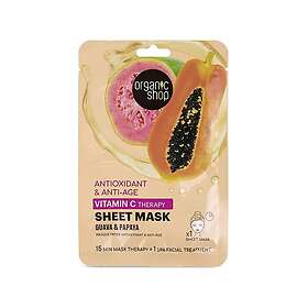 Organic Shop Guava & Papaya Sheet Mask 1st