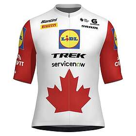 Santini Lidl Trek Canadian National Champion 2026 S/S Jersey (Herre)
