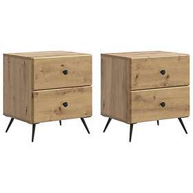 vidaXL 895464 Bedside Table 43x34.5x47.5cm