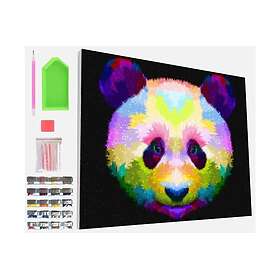 SupaSplat SPLAT PLANET Diamond Painting Kit - Panda