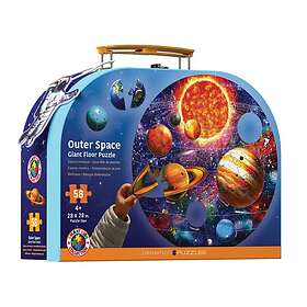 Eurographics Outer Space Giant Floor Puzzle 58 Brikker