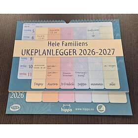 Hippo Ukesplanlegger 2026/2027