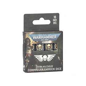 Games Workshop Warhammer 40,000 Astra Militarum Commissar Yarrick Jeu de dés 16p