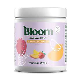 Bloom Pre-Workout Jordbær Mango 180g 30 pakke
