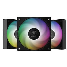 Gamdias Notus M1 RGB 120mm Noir 3-pack