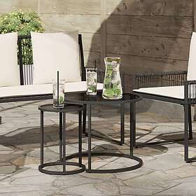 vidaXL Coffee Table Set 2 pcs 55x55x45cm 42026685