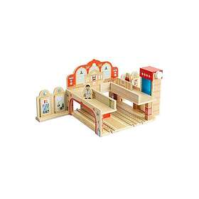 Bigjigs Grand Central Station Playset