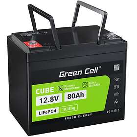 Green Cell CAV12 12.8V 80Ah
