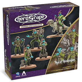 Heroscape Common Army Expansion Chain Gruts & Ramosaur Rider
