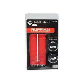 ODI Ruffian Lock-On Grips Red
