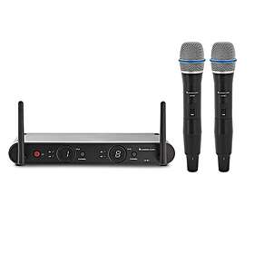 Lambden Audio LA-W1HHD UHF Dual Wireless Handheld Microphone System