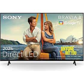 Sony BRAVIA 3 50" 4K LED Google TV (2024) - K50S38BP