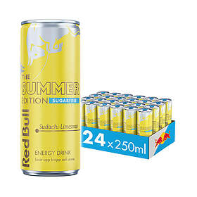 Red Bull Summer Edition Sugarfree Sudachi Lime 250ml 24 pakke