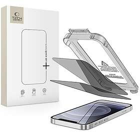Tech-Protect Quick Set Spy+ Privatlivsglas til iPhone 12 / 12 Pro (2-pakke)