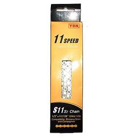 Ybn Silver 11-Speed Chain 116 Links