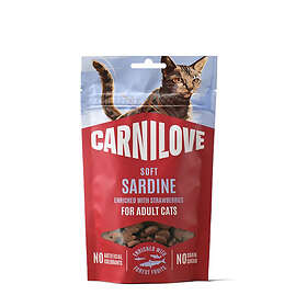 Carnilove Soft Snack Sardini & Mansikka 4-Pack