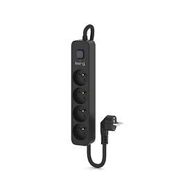 KERG 4-Way Surge Protected Power Strip 1.5m M02513