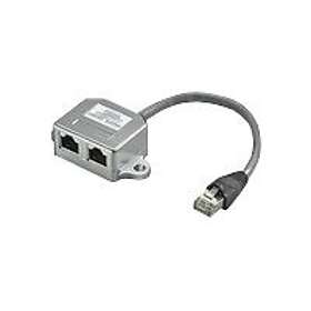 MicroConnect MPK421 RJ45 Hona till RJ45 Hane Y-adapter