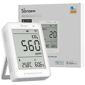 Sonoff SAWF-08P AirGuard CO2 Monitor