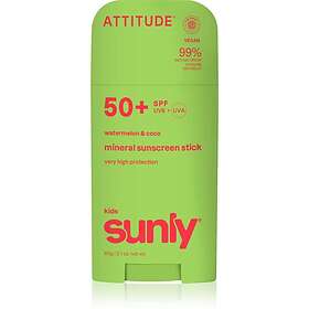 Attitude Sunly Kids Mineral Solcreme Stick SPF50+ 60g