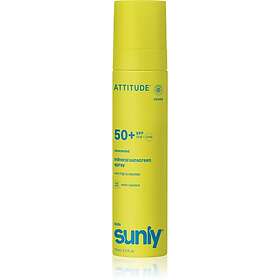 Attitude Sunly Kids Mineral Solbeskyttelsesspray SPF50+ 75ml