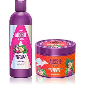 Aussie SOS Repair, Revive & Repeat Coffret cadeau pour Femme