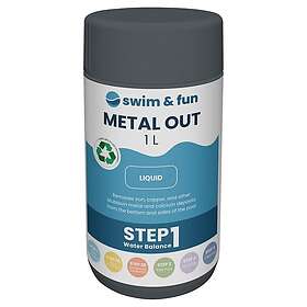 Swim & Fun Metal Out kalkstabilisaattori 1L