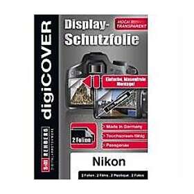 digiCOVER Protecteur d'objectif d'appareil photo pour Nikon D7000