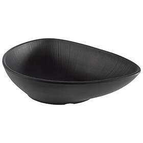 APS NERO Melamine Serving Bowl 28x22cm