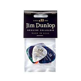Jim Dunlop Dunlop Medium Orange Pearl Médiator de Guitare 12 Pack