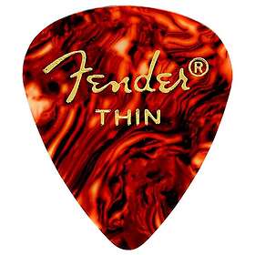Fender 351 Shape Tortoise Shell Thin 12 Pack