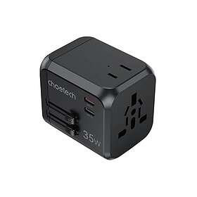Choetech PD5008 3xUSB-A 2xUSB-C GaN 35W US/EU/UK/AU