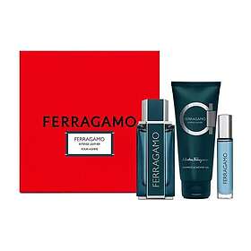 Salvatore Ferragamo Intense Leather Parfymset för Herr
