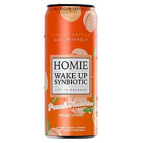 Homie Wake Up Synbiotic Persikka Nektariini 330ml