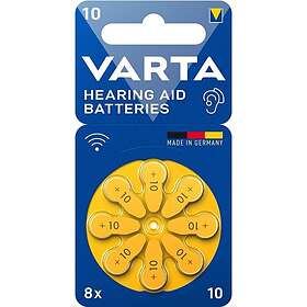 Varta HAB 10 1.4V 8-pack