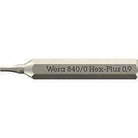 Wera 5058108001 Hex-Plus Bits 0.9x30mm