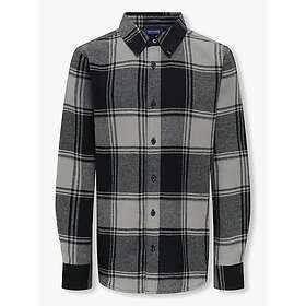 Only & Sons Gudmund Langærmet Ruteret Skjorte (Barn)