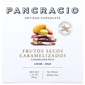 Pancracio Mjölkchoklad med Karamelliserade Nötter 40g