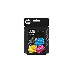 HP 308 (Sort/Cyan/Magenta/Gul) Multipack