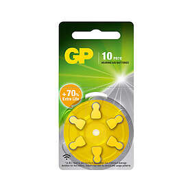GP Batteries ZA10 1.45V 6-pack