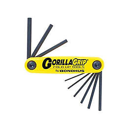 Bondhus 12591 Hex Key Set 0.050-3/16"