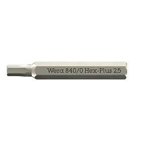 Wera 5058112001 Hex-Plus Micro Bits 2.5x30mm
