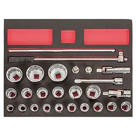 Bahco FF1A2301 Työkokoelma 3/4" 26pcs