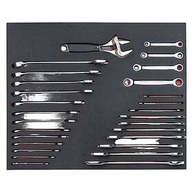 Bahco FF1A56 U-Ring Spanner Set 27pcs